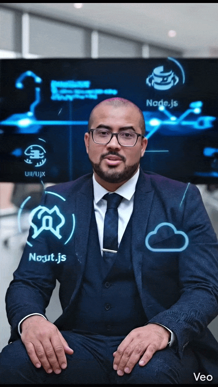 Illustration animée - Mezgani Said, développeur créatif