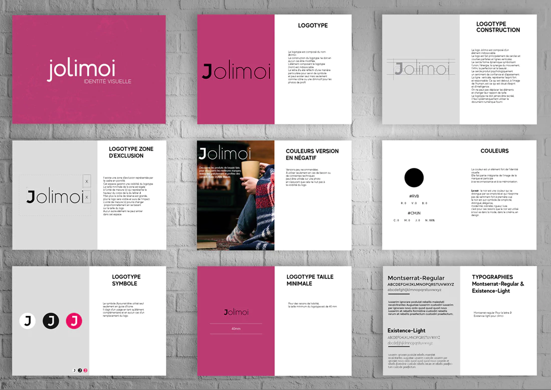 Design - Charte graphique Joli Moi