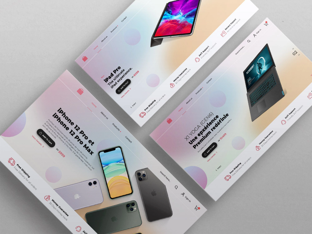 Design - Enveloppe e-commerce