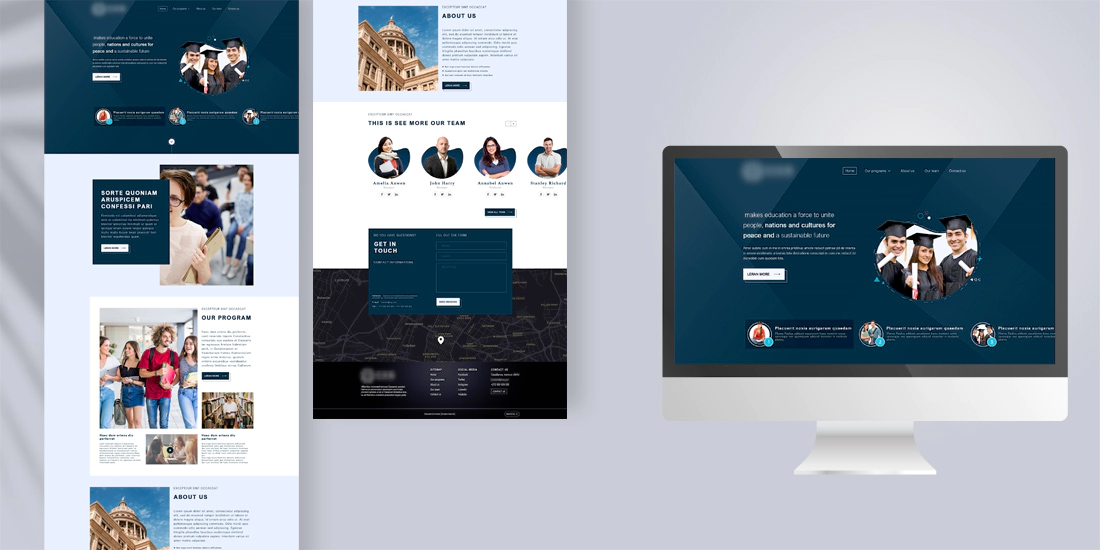 Projet site éducatif - Plateforme d'apprentissage en ligne