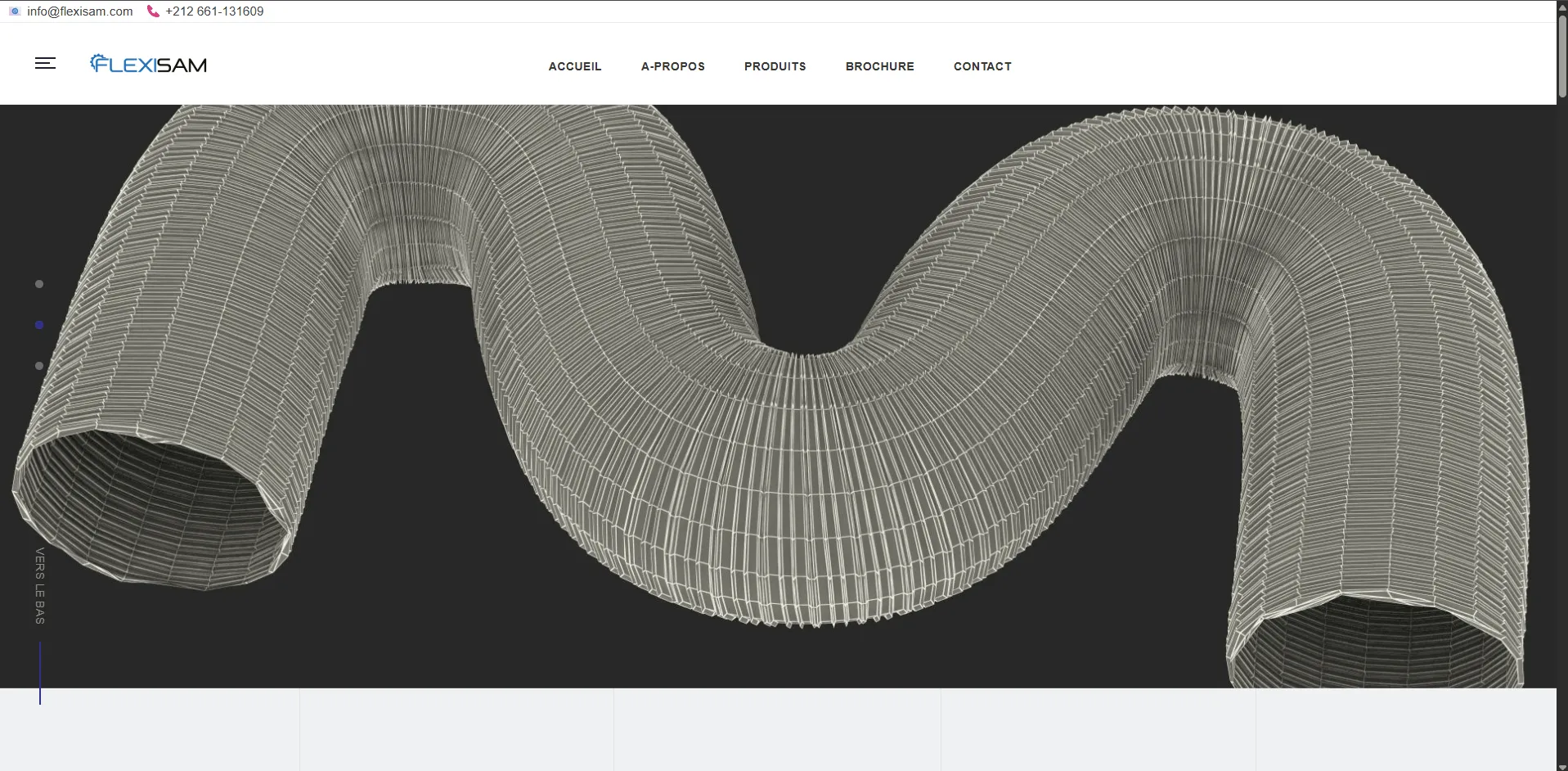 Projet Flexisam - Site web