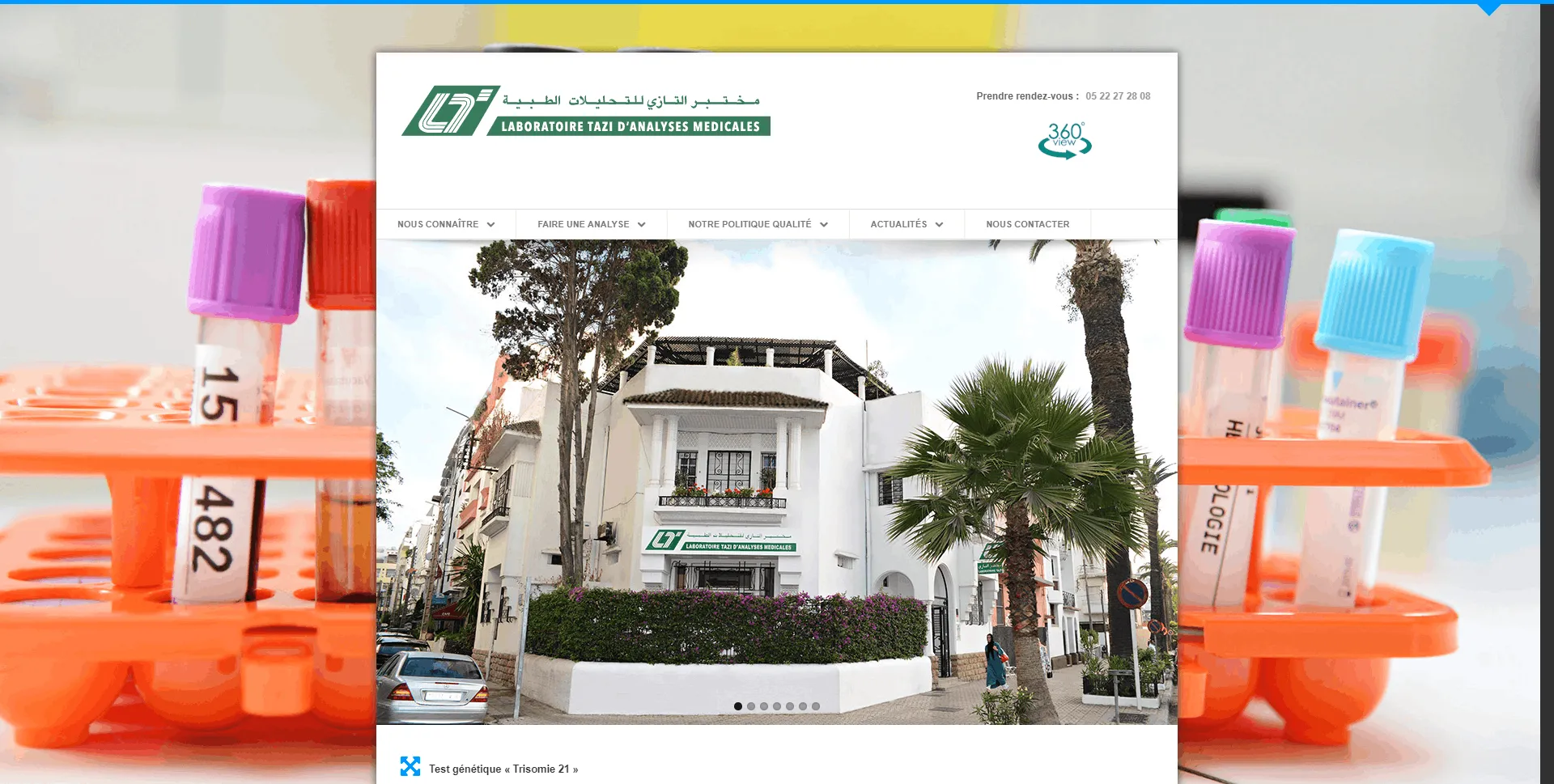 Projet Labotazi - Application web