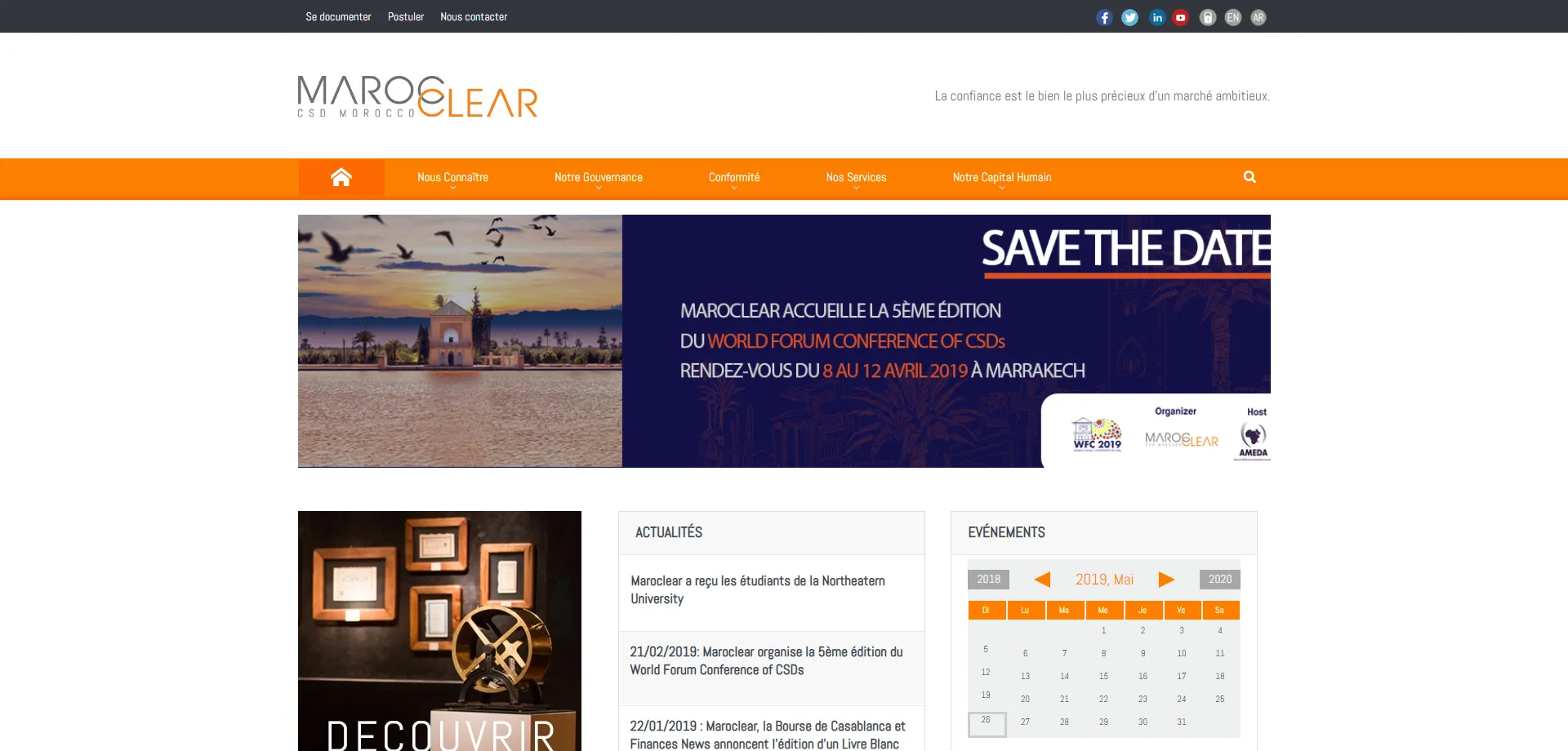 Projet Maroc Clear - Plateforme de services