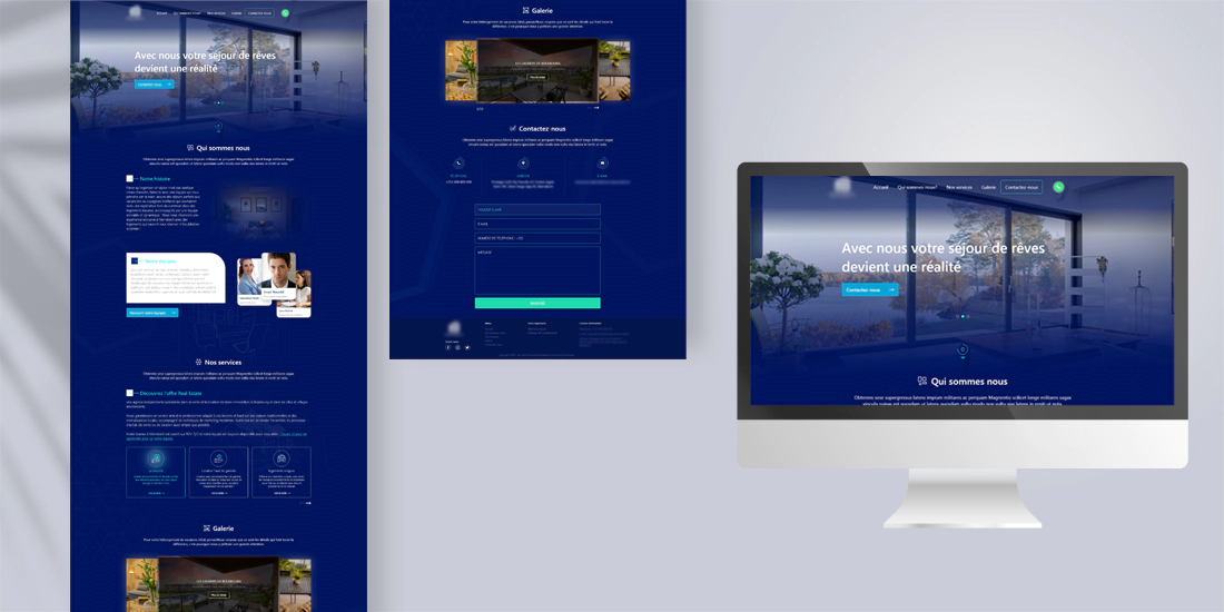 Projet site immobilier - Portail de gestion d'annonces