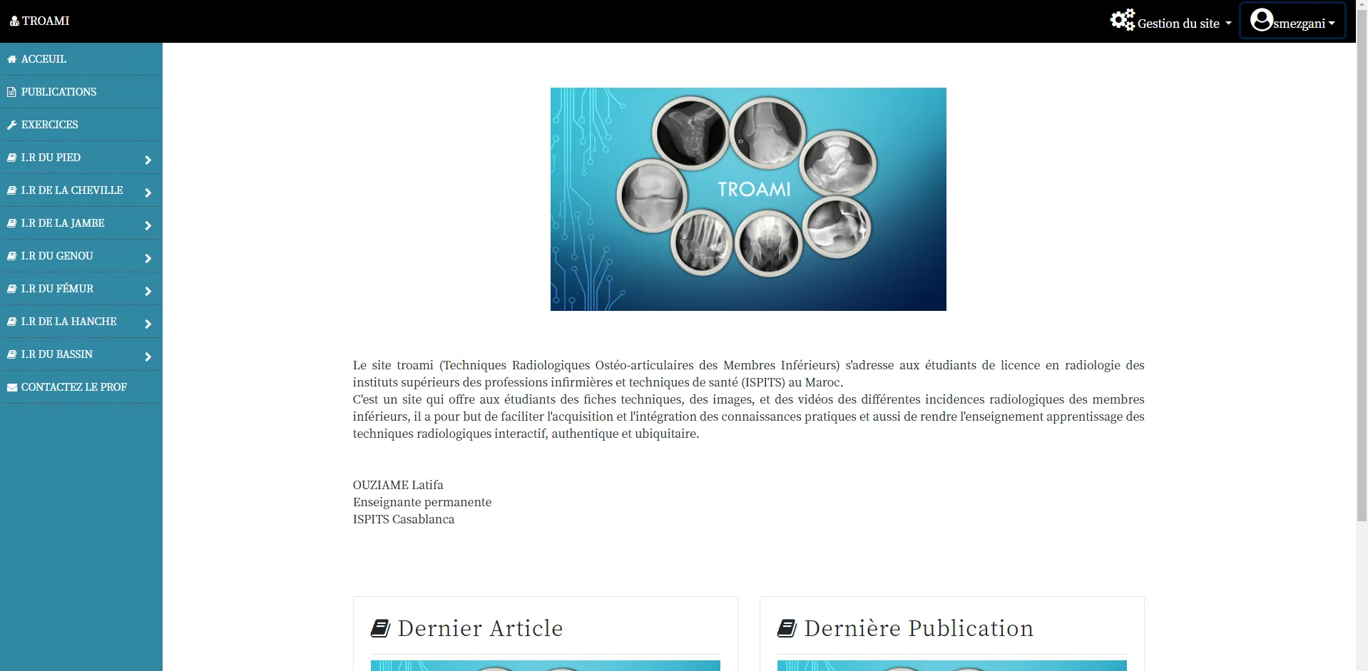 Projet référence 0098 - Application web professionnelle