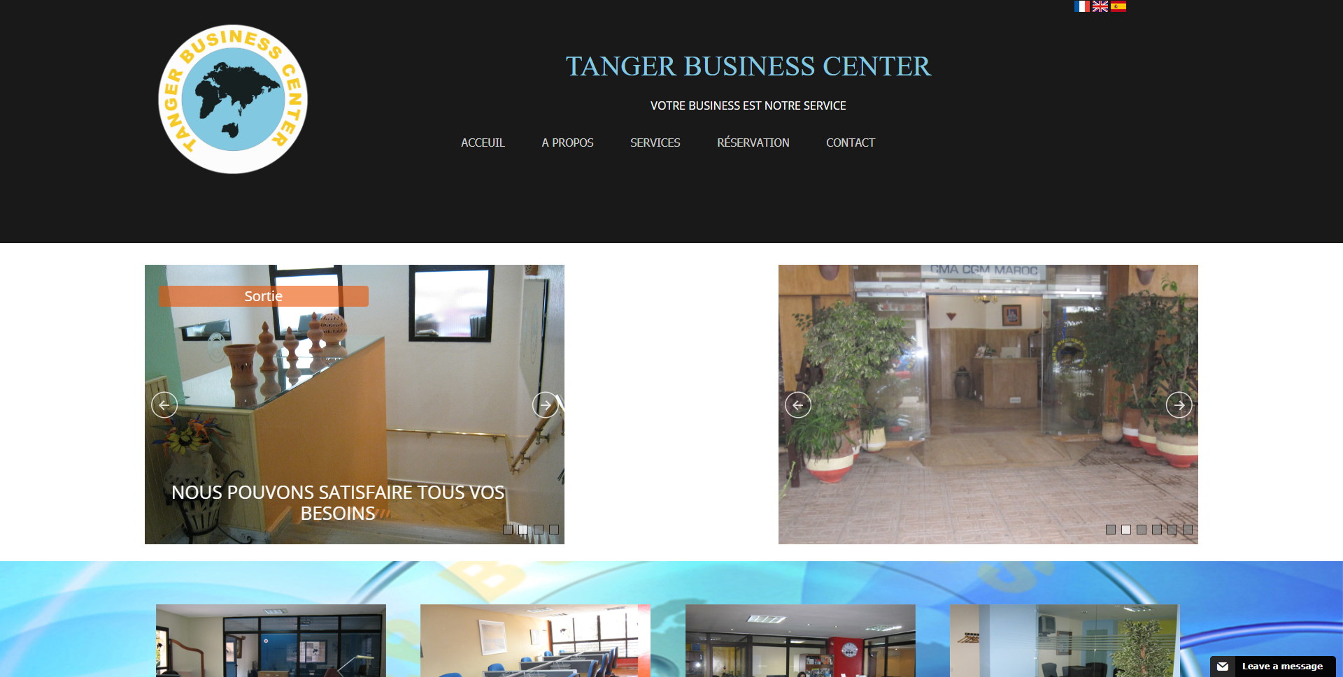 Projet Tangier Business Center - Site immeuble affaires