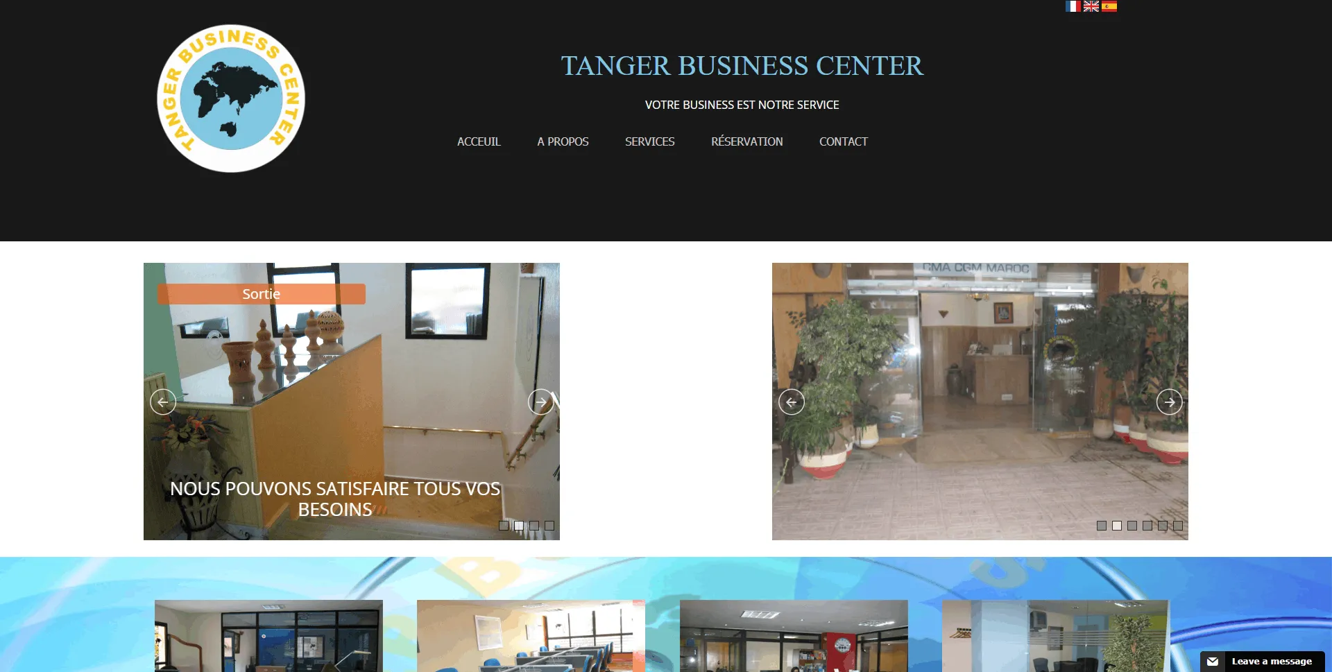 Projet Tangier Business Center - Site immeuble affaires