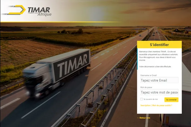 Projet Timar - Site web entreprise