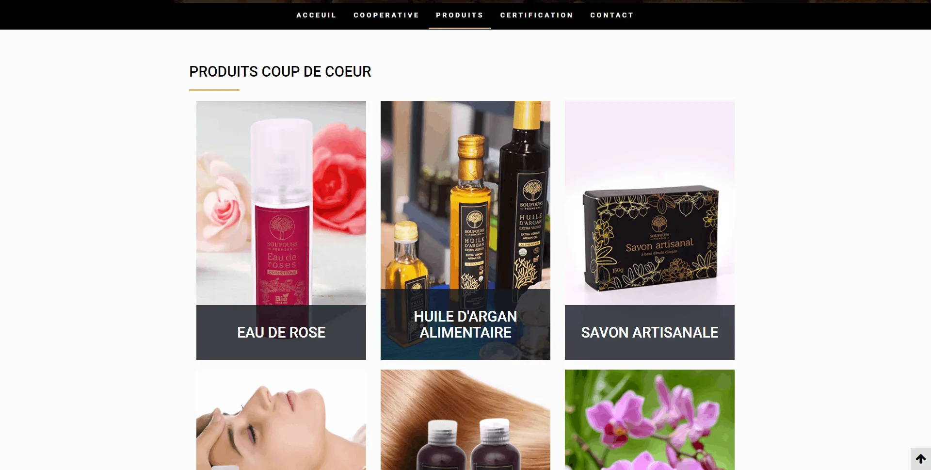 Projet Soufouss - Site e-commerce